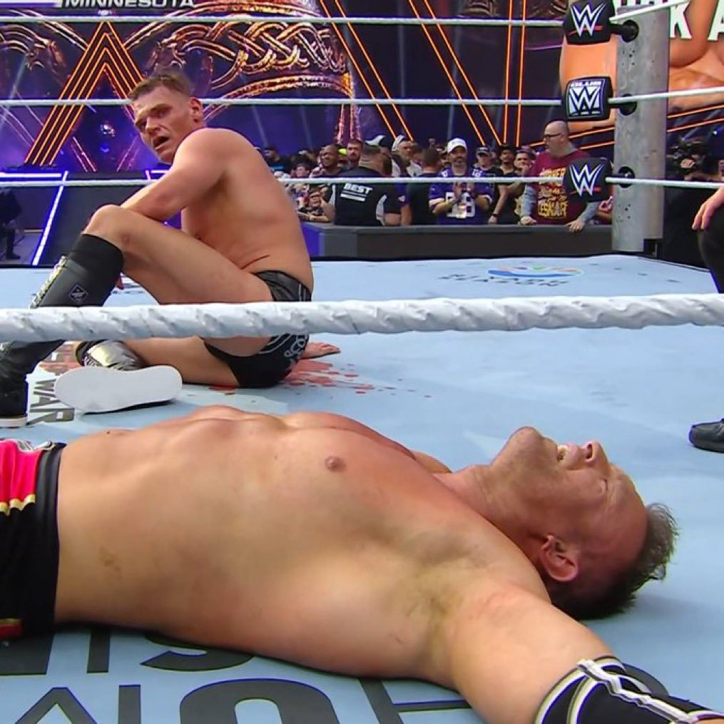 SkyPunker's tweet photo. GREAT. FUCKING. MATCH. 
Gunther brings out the best out of everybody!🙂‍↕️ #SummerSlam https://t.co/4bOJmKQnkk