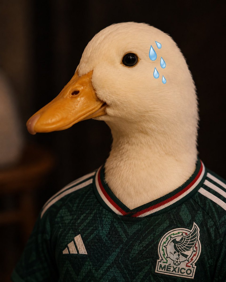 marcelcarrillog's tweet photo. El pato Merlín dándose cuenta de que se salvó de ser sacrificado en un ritual satánico porque se hizo famoso. https://t.co/zL3kDIKnuM