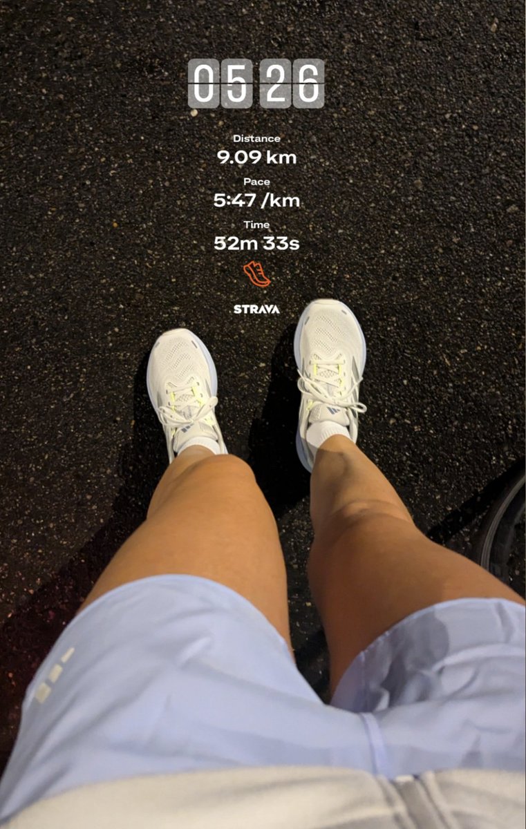 Aisumi_VR's tweet photo. Some days the hardest part is just getting out the door. Once that part's done, everything else is just one step after another. Glad I didn't skip this one🏃

#Strava #Running #EveningRun #RunLife #Runner https://t.co/oSozgyzc2N