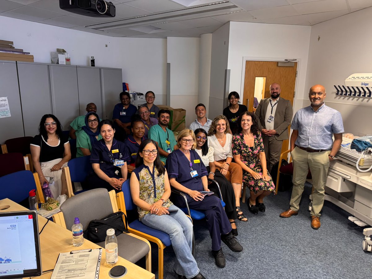 BurakSalginNTS's tweet photo. 🚑 Thank you to the neonatal teams at Queen's Hospital, Romford and Whipps Cross Hospital for hosting the two latest London NTS Outreach Study Days. 👶

That is two more of London's 27 neonatal units and the tour rolls on.
Your door is next.
No referral required. 🌟 https://t.co/nDBhltPoyX