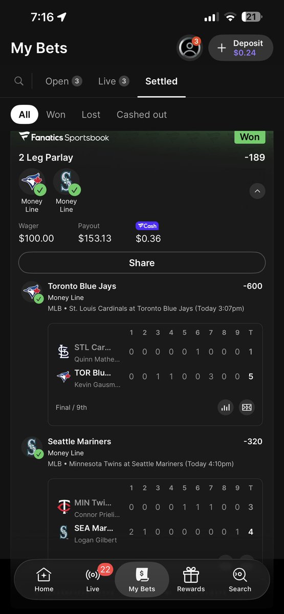6GSZN's tweet photo. 🔥Bang going crazy vip chat 🤞🏽

Mariners what a close game shit sweating as fuck 🙏🏽🔐 
#Gambling𝕏 #MLB https://t.co/w9RCJJ1jTZ