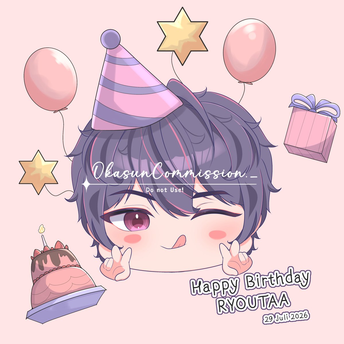 OkasunX's tweet photo. [ COMMISSION RESULT ]

Finished a chibi commission ✨
Thank you so much for commissioning me 🫶

Client: @sangkuciang
⊹₊ ⋆ ────────── ⋆ ₊⊹

✦ VGen : https://t.co/vXtIIlyQic

#commission #Vgencomm #Vgen #Commiss https://t.co/GBjCTBJ5Hu