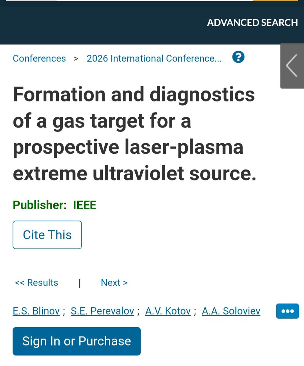 lithos_graphein's tweet photo. Meanwhile, Russia's litho teams are working on an 11.2 nm prototype. Two fresh papers today. It's a dead end for HVM, but in lithoworld we'd all love to see data off of it.

Source: Federal Research Center A.V. Gaponov-Grekhov Institute of Applied Physics of the Russian Academy of Sciences, IAP RAS, Nizhniy Novgorod, Russia