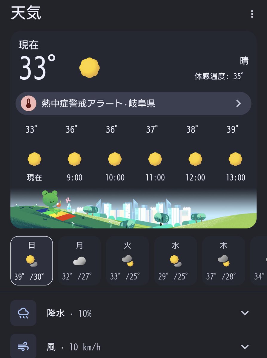 UBOthHXi's tweet photo. 岐阜の寒暖差やべぇよ、早朝で21℃だったやろ🌞🥶🌞 https://t.co/IvAMf0Uvya