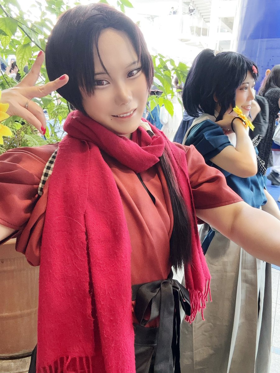 kirisakicos's tweet photo. 昨日コスサミなう〜ってポストしたはずなのに何故か表示されていなかったのでもっかい載せる❤️💙うちのやすさだかわい〜でしょ💕
#コスサミ
#コスサミ2026 https://t.co/CxpiJINikW