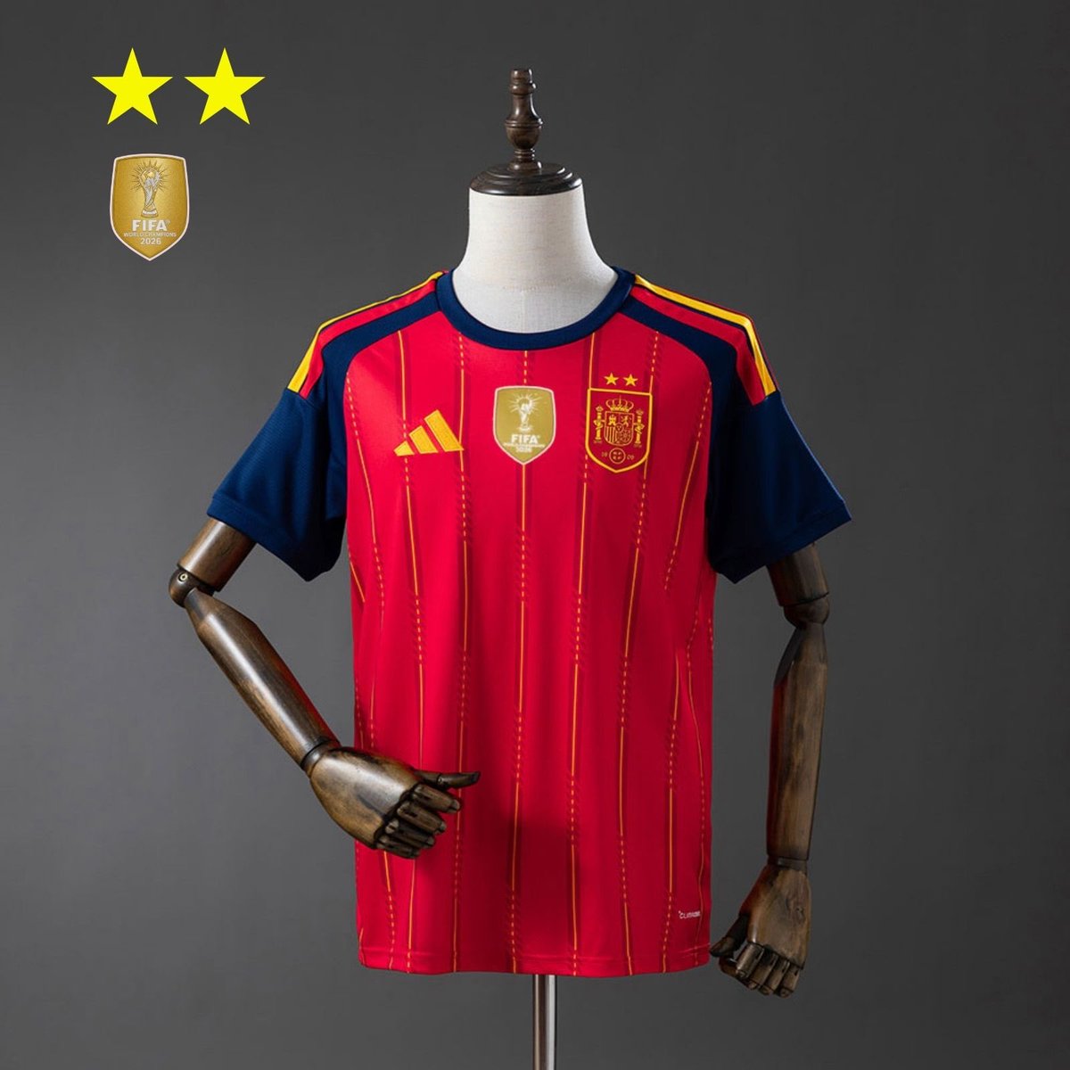 AlsaediHan44842's tweet photo. اول مره أشوف نجمتين حراااااقه 
spicy spicy
#PrincesaLeonor #VamosEspaña #spain #FIFAWorldCup #Mundial2026 https://t.co/LsAVsCqIdE