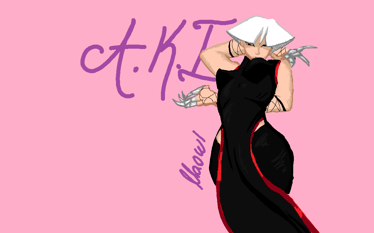 madeowl1's tweet photo. A.K.I drawing I made on paint :P 
#AKIstreetfighter #AKIsf #streetfighter #streetfighter6 #SF6_AKI https://t.co/hGWk4FmwLf