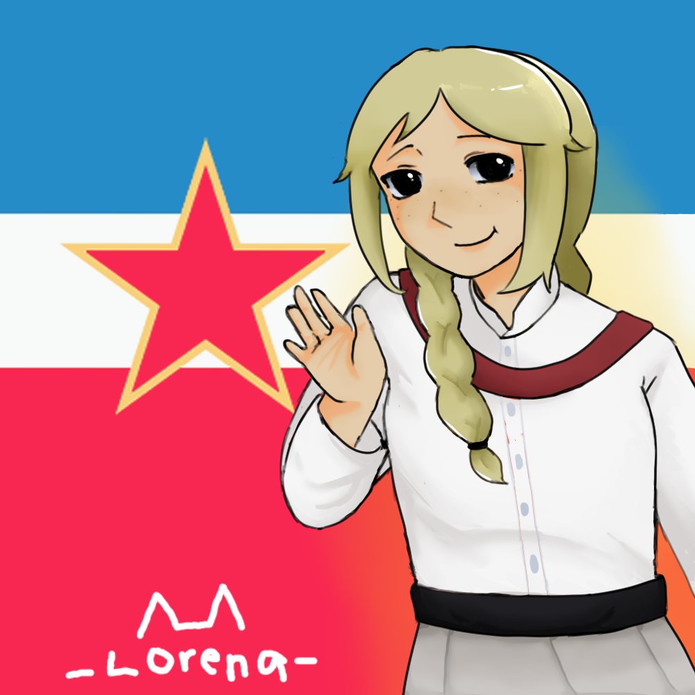 Tomas_Lorena8's tweet photo. Fanart oc I made for my husband's friend

#Art https://t.co/dVHlT6fth4