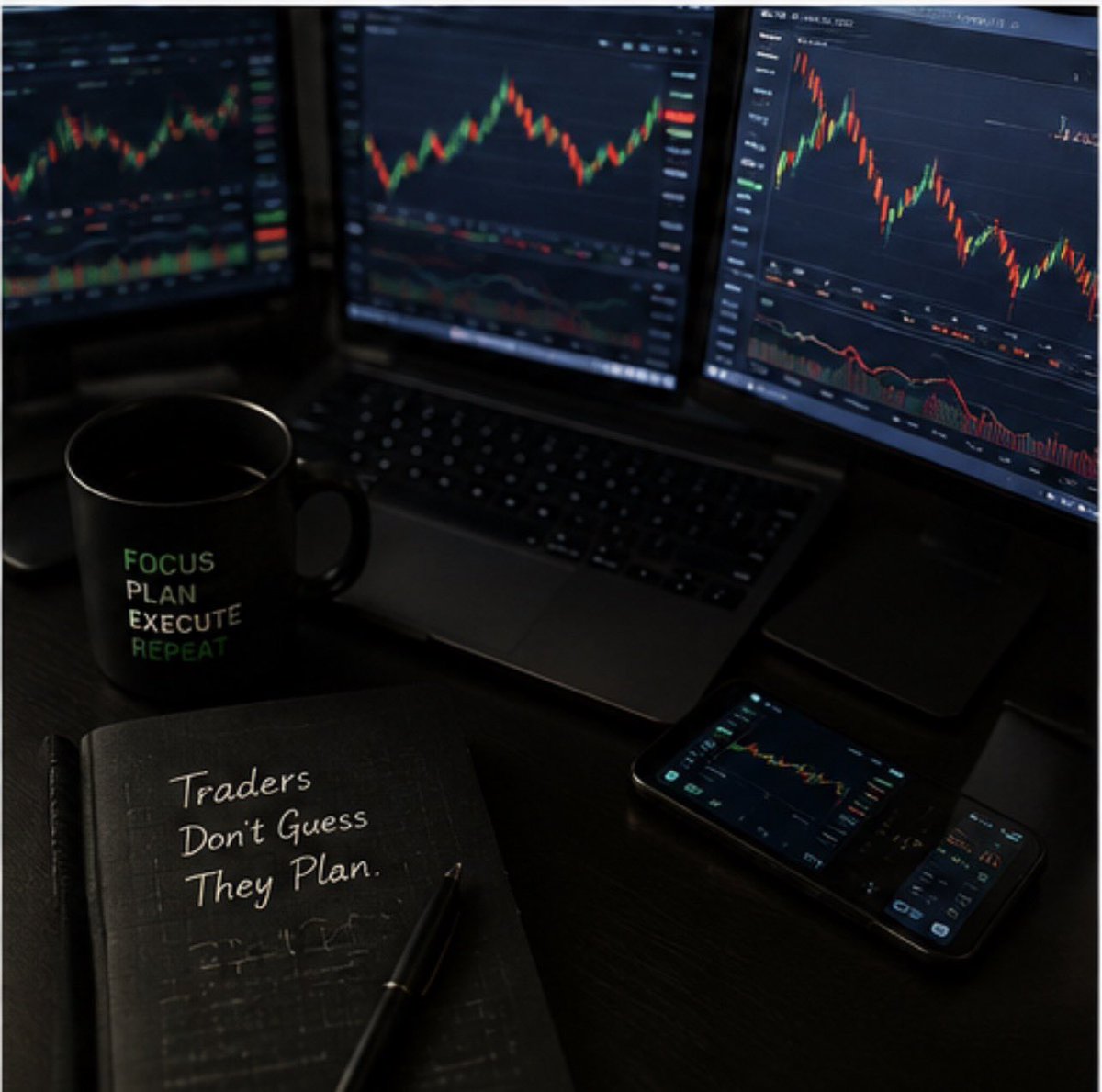 BarbaraWash777's tweet photo. Professional traders don’t guess—they prepare. Every entry has a reason. Every exit has a plan. Consistency beats emotion every time.

#TradingLife #CryptoTrader #Bitcoin #Crypto #TechnicalAnalysis #BTC #Ethereum #TradingStrategy #PriceAction #AITrading #Investing #Blockchain https://t.co/DVBH9X0bXb