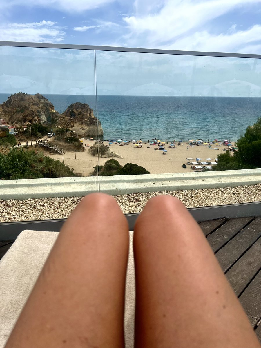 MightyRamona's tweet photo. @Leigha2233 Hello legs.  Today in Alvor Portugal.  I do have feet even though I look like I stop at the knees 🤣🤣 https://t.co/SQbDtIEZGC