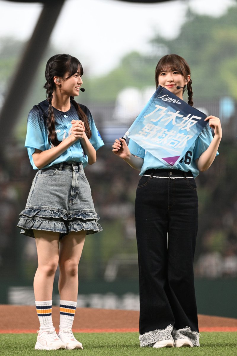 ancestry0413's tweet photo. 20260731
グッズ紹介と「ライオンズラッキー7」から。
#乃木坂46　#乃木坂野球部
#小川彩　#瀬戸口心月 https://t.co/80C8eUptdw