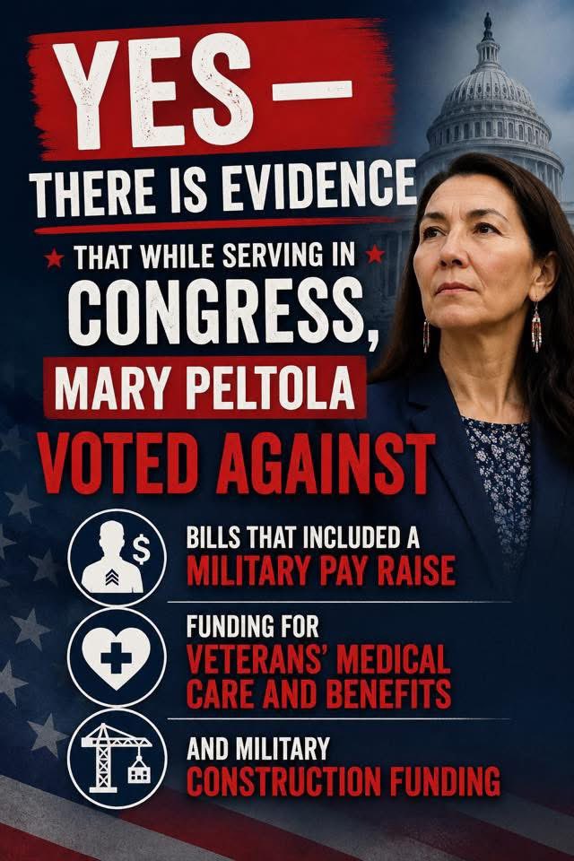ReimFisk's tweet photo. @MaryPeltola It’s time for you to tell the people of Alaska what you did to them with your voting record, not just the people the whole State as well you insidious witch! https://t.co/sW4y5CPuN5