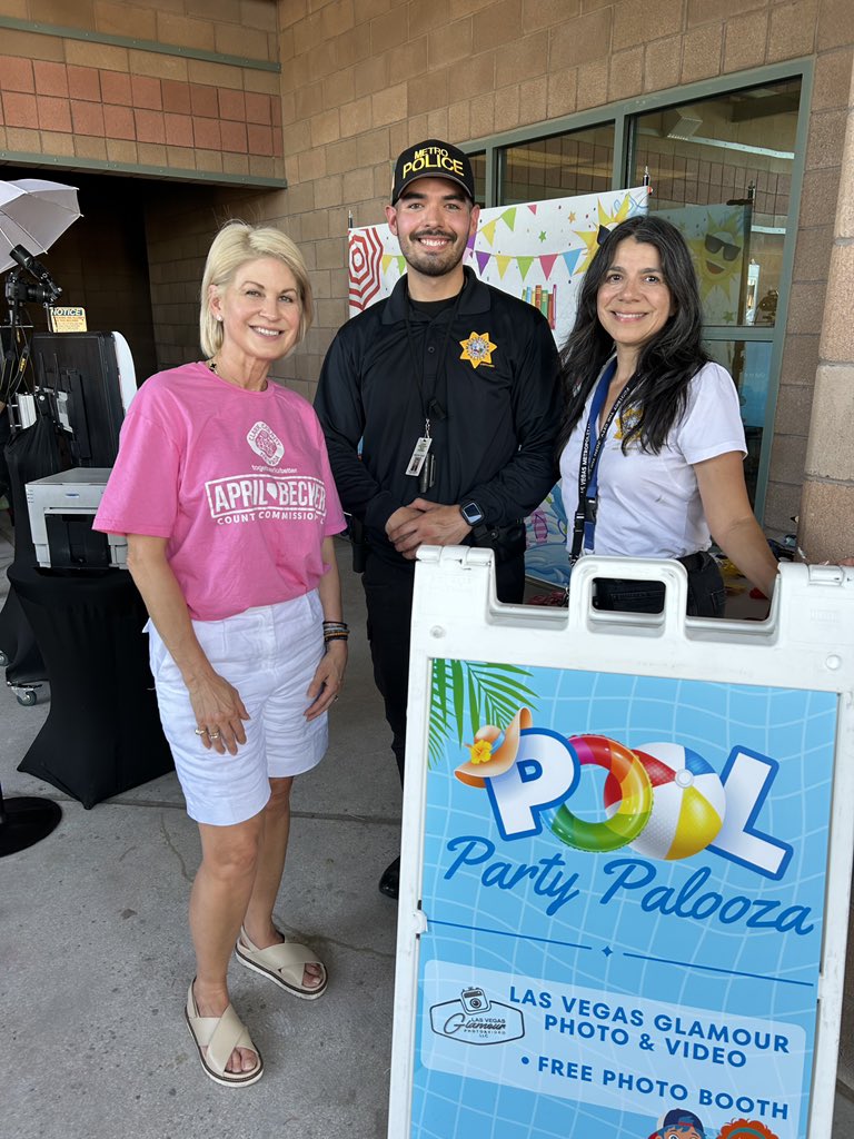 Commishbecker's tweet photo. ☀️💦 What a way to wrap up summer! Our Pool Palooza & Back-to-School Backpack Giveaway was the perfect last splash before school, filled with smiles, sunshine, and backpacks to help students start the new school year ready for success.

Thank you to everyone who came out to celebrate with us. Wishing all of our students an incredible school year, we’ll see you back at the pool next summer! 🎒🌊☀️

#BackToSchool #PoolPalooza