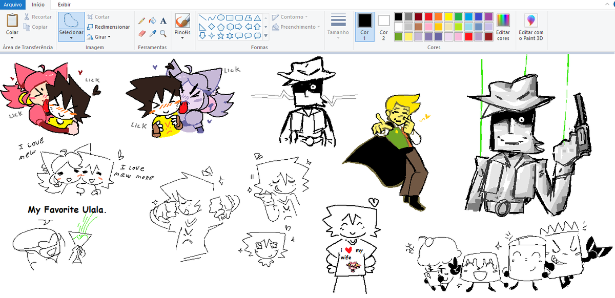 JackGD9's tweet photo. drawing in paint is so fun https://t.co/bZknROujiN
