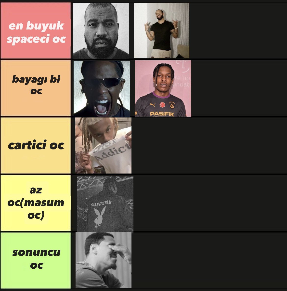 elsathfrozen's tweet photo. oclar listesi tier list https://t.co/xa7IpvTleq