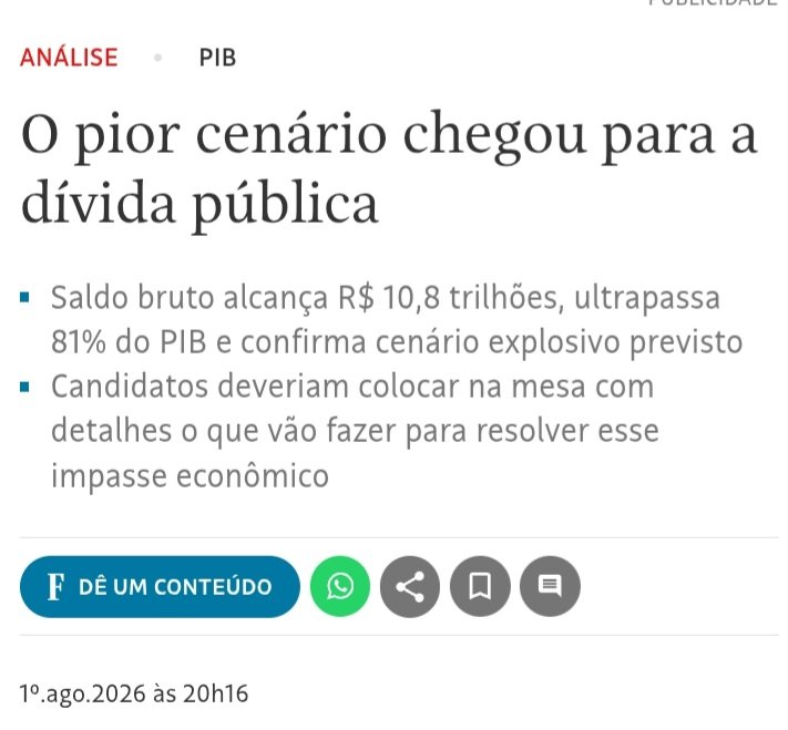 g_garc2's tweet photo. Ora, ora, ora...
Quem poderia imaginar que gastar sem medidas daria ruim. 
Calma que o pior ainda está por vir. https://t.co/1qf0OFVG2q