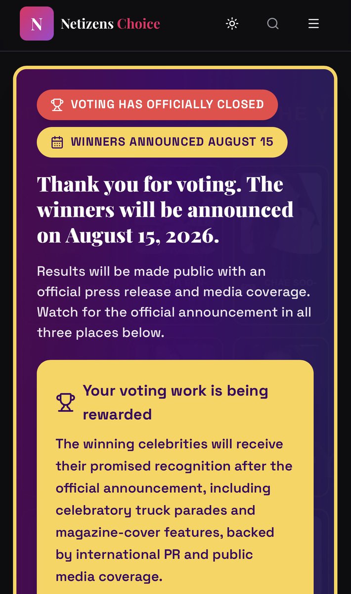 sbys1290's tweet photo. Congratulations Soobin!! 🐰🌸
Thanks for voting chingu!! 💕

#ChaeSooBin #채수빈 #NetizensChoice https://t.co/LEIsMX4u8C