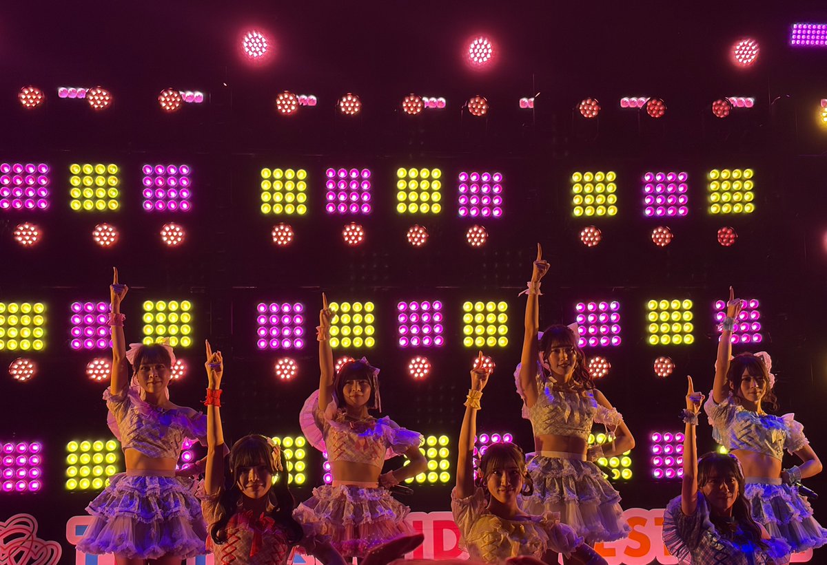 PipidoRe's tweet photo. 2026.8.12️⃣2️⃣7️⃣
#TIF2026 DOLL FACTORY
帰って来たよー　High Jump!!
この場所で #神楽彩加 さんの『推定♡片想い』の落ちサビ🌀🌀できたの嬉しすぎる🥹
#神楽ちゃん巡礼日誌
#らぶどる https://t.co/7ELPwRtFnR