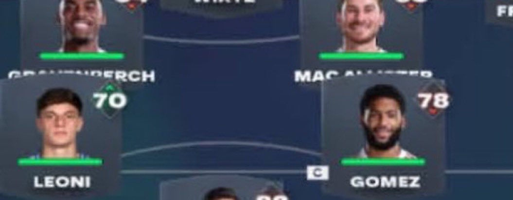 ElliottSaul2's tweet photo. @WilsdorfAndreas @MattPaxtonY2J @EAFCconcepts We all might have trouble reading the player names at this rate, games going down the pan https://t.co/JLB25rqpB3
