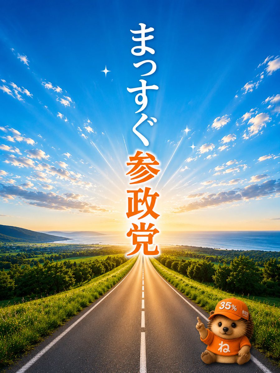 seijie35's tweet photo. こんな時代だからこそ
まっすぐ参政党です‼️ https://t.co/Kt9hc5BUih