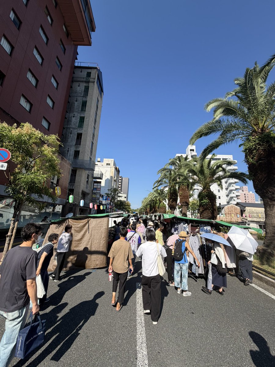 dj_gori's tweet photo. 日曜市！！ https://t.co/rT2vJUrlN7