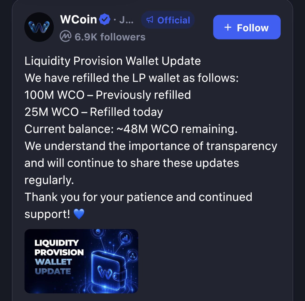 333Xrp's tweet photo. @Anish_tweeets has stoles from investors again and has returned the stolen $WCO after @VenomousInsect exposed his fraudulent transactions.
Wayfinders are saying it’s ok , he won’t do it again, after his “fake hack” then technical issues 😂
@WChainNetwork 
Lucky gecko busted him! https://t.co/p9vApoRuVb