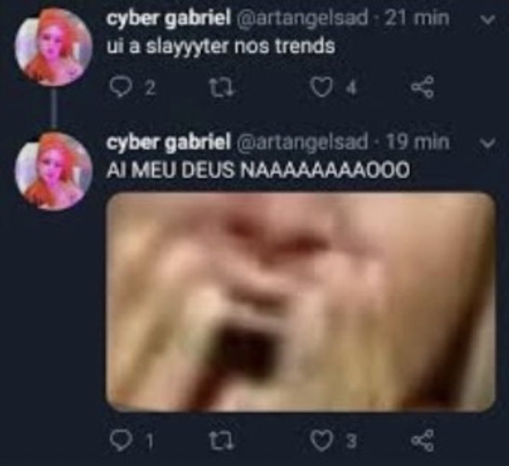 thefullhorror's tweet photo. Queria muito saber a reação dele agora que dessa vez ela tá nos trends por um motivo bom https://t.co/FZyqtoiQKX