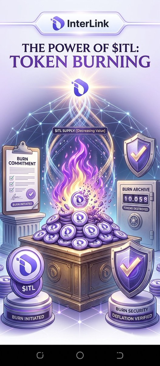 DanladiYusuf03's tweet photo. GM Linkers 🔥 
A token becomes valuable when people need it—not just because there is less of it. Utility always strengthens scarcity.👍❤️💯

#InterLink #ITL #ITLG https://t.co/ej25P9Zqgc