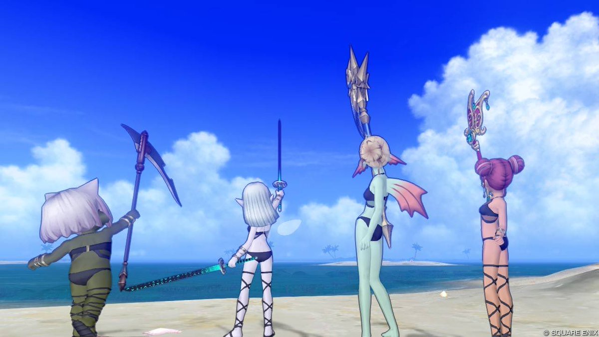 non77_dqx's tweet photo. 夏イベ楽しかった💓
ルラさん花火ありがとう✨ https://t.co/vnhTFUdYQa