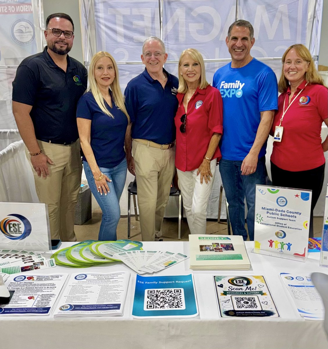 CorevalueCastro's tweet photo. Family Expo was a good reminder of how valuable it is to bring schools, families, and community organizations together in one place. #TCTFamilyExpo #TrustFamilyExpo #FamilyExpo2026 #MDCPS @OfficeofESE https://t.co/M6V7aOUf9G