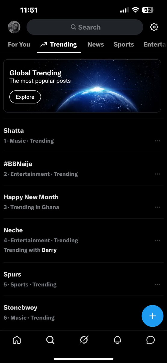 dammitfair67105's tweet photo. Neche will not trend ke at No. 4 π¬π π€£ #bbnaija https://t.co/RcPiEcjeB5