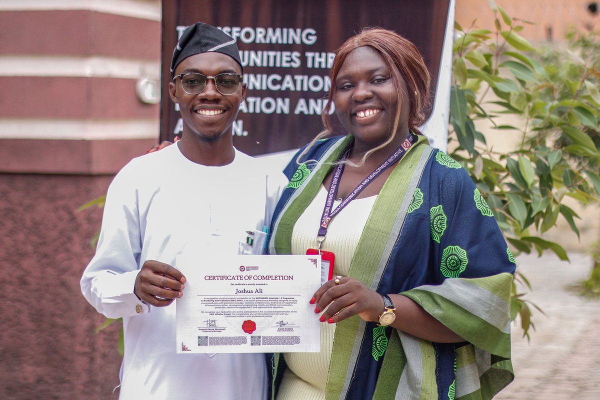JoshuaAli24's tweet photo. I officially graduate from the MECOMHEDI Internship Program as an M&amp;E Intern.

Six months ago, I walked in as a learner. Today, I walk out as a confident MEAL professional.

#MECOMHEDI #Graduation #MEAL #M&amp;E #KoboToolbox #HumanitarianWork https://t.co/7rfsIsMll0