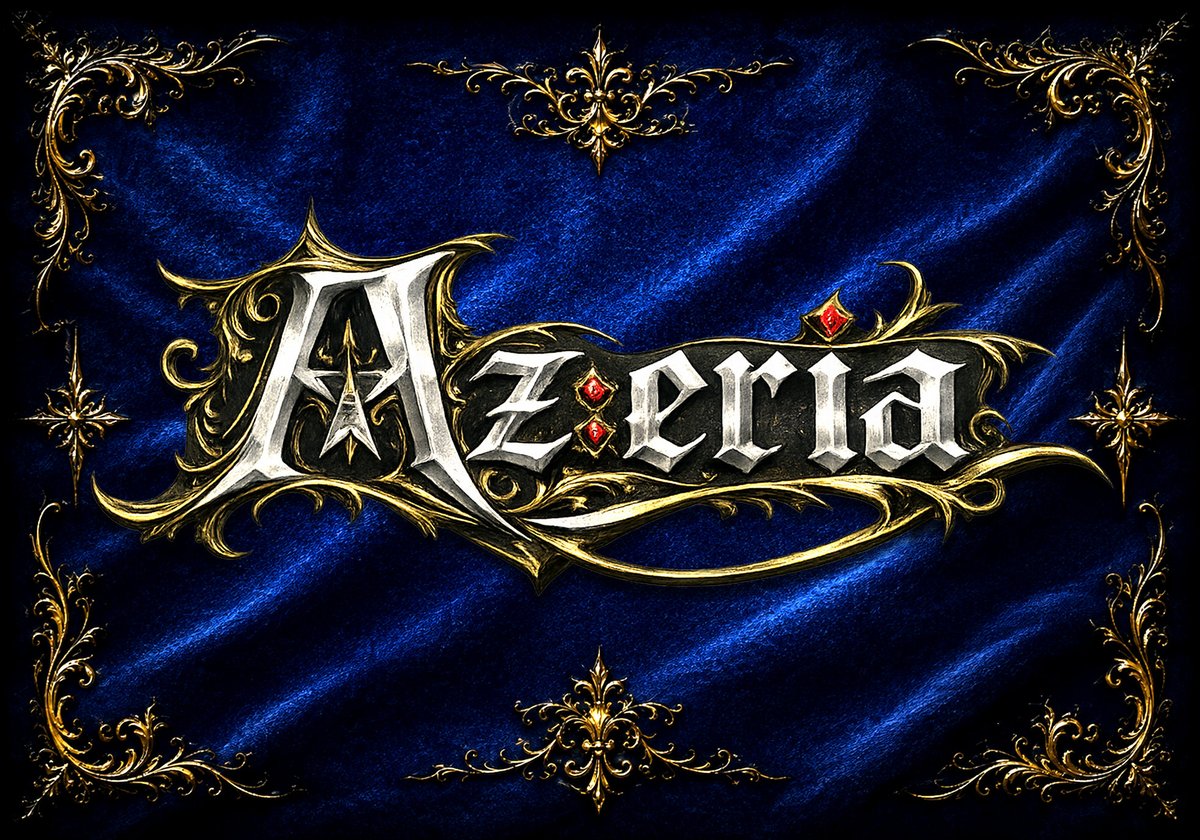 azeriahmt's tweet photo. Az:eria（アズエリア）の新ロゴ完成！ https://t.co/jSXRc3Xfjm