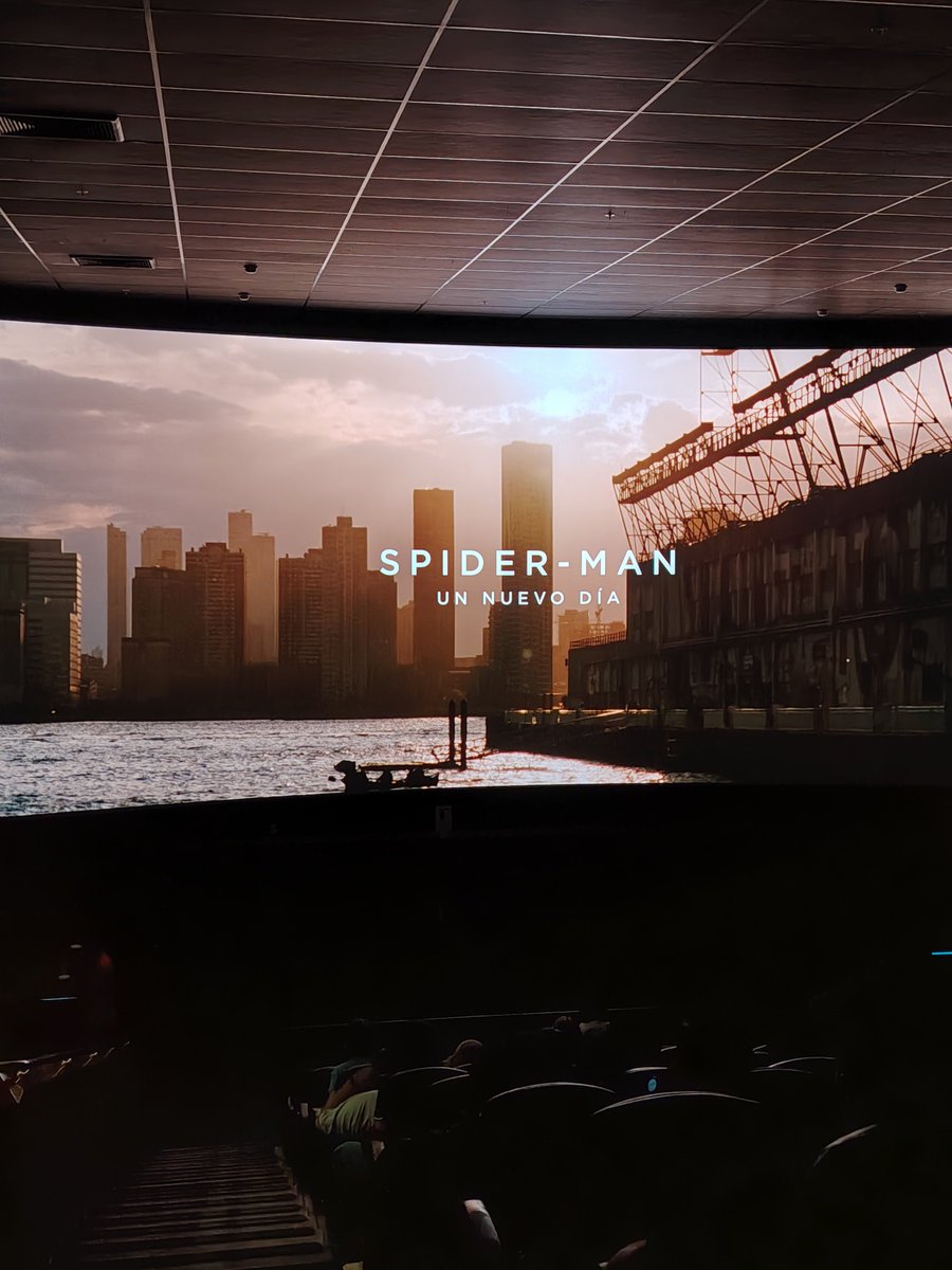 NotiPlay_'s tweet photo. Vean Spider-Man Brand New Day.

Vale totalmente la pena.

Es la mejor película del arácnido desde Spider-Man 2. https://t.co/qcn6NiCvra