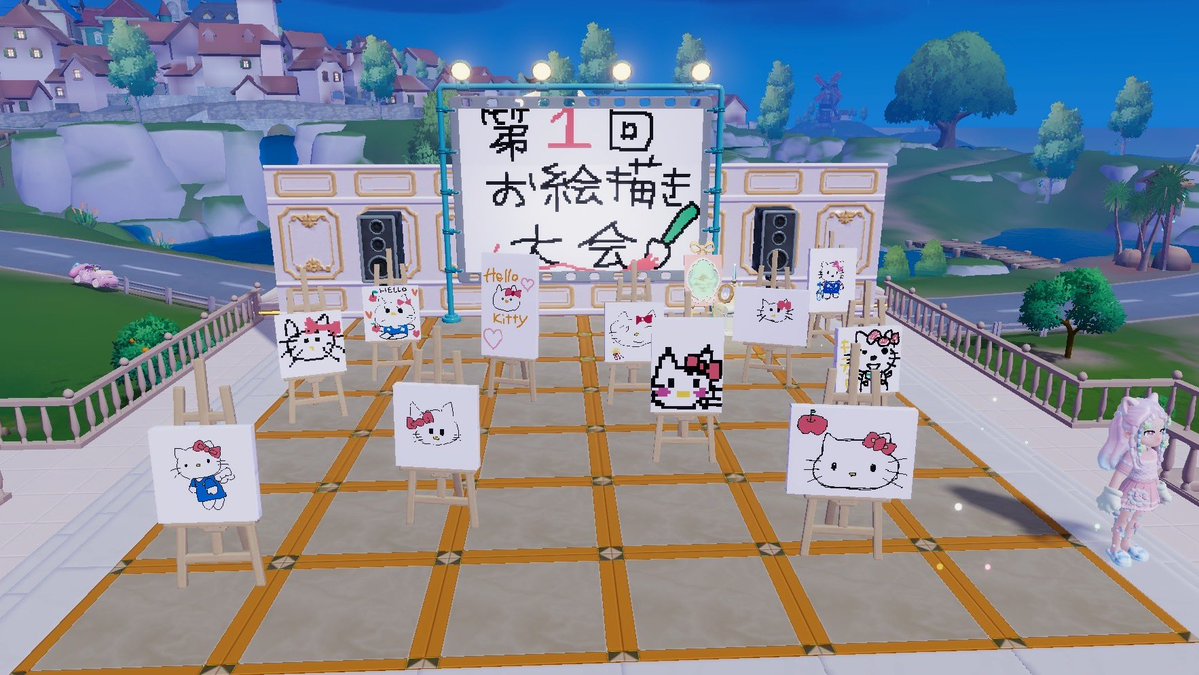 ___j___y's tweet photo. 📍第1回お絵描き大会
みんな一生懸命書いてて可愛い🤣𐤔𐤔𐤔

#ハートピア 
#ハートピアスローライフ https://t.co/fQtDbexuaw