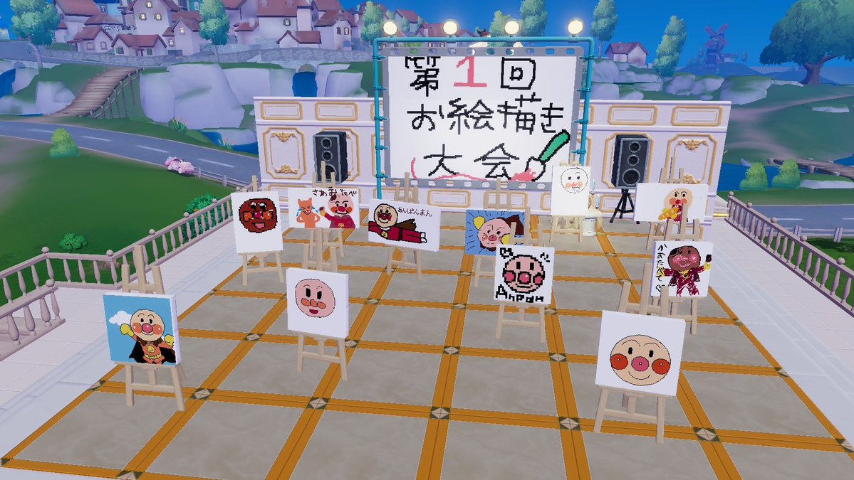 ___j___y's tweet photo. 📍第1回お絵描き大会
みんな一生懸命書いてて可愛い🤣𐤔𐤔𐤔

#ハートピア 
#ハートピアスローライフ https://t.co/fQtDbexuaw