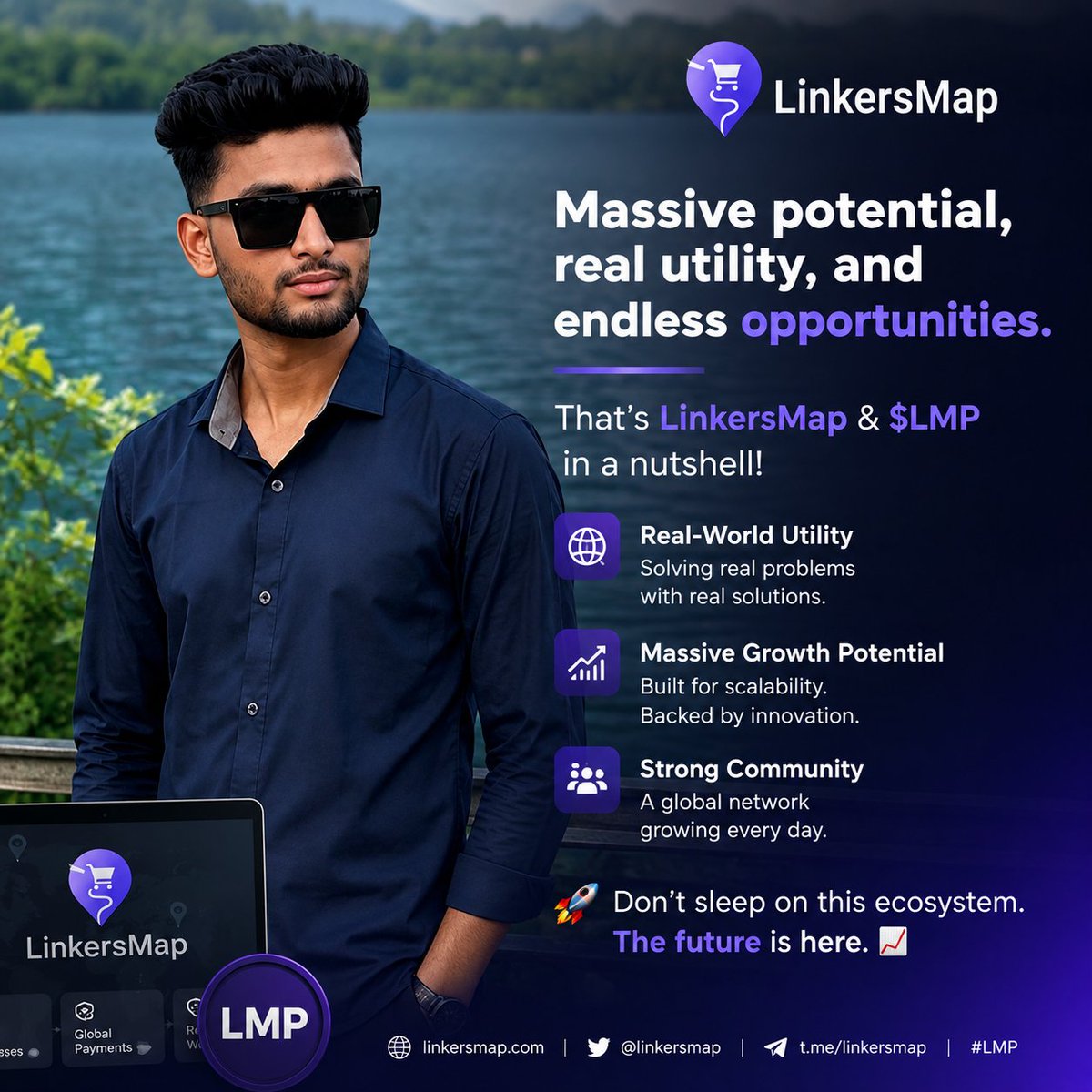 amit589623's tweet photo. Massive potential, real utility, and endless opportunities. That’s LinkersMap &amp; $LMP in a nutshell! Don't sleep on this ecosystem. 🚀📈
​@Dr_Picoin @LinkersMap @ArifAhmedITL
​#LinkersMap #LMP #Interlink #ITLG #ITL https://t.co/MD5t4BVvye