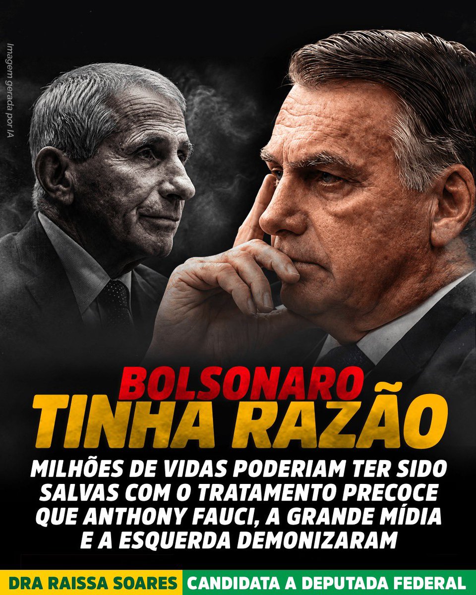 draraissasoares's tweet photo. Nós tínhamos razão. A verdade sempre encontra um caminho. E quem perseguiu, censurou e tentou calar esse debate precisa prestar contas à sociedade. https://t.co/JBUwDKKX1g