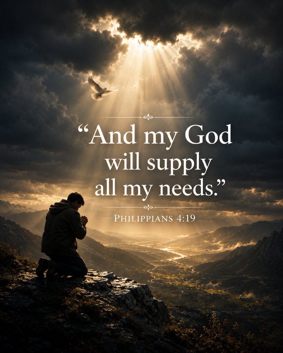 BolajiMurewa's tweet photo. Philippians 4:19 https://t.co/QXxtAO7RJx