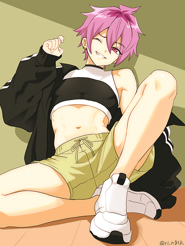 yl_ngtk's tweet photo. 2Pカラーのチャラ王くん、めっちゃギャル♂ https://t.co/om8Bi06xol