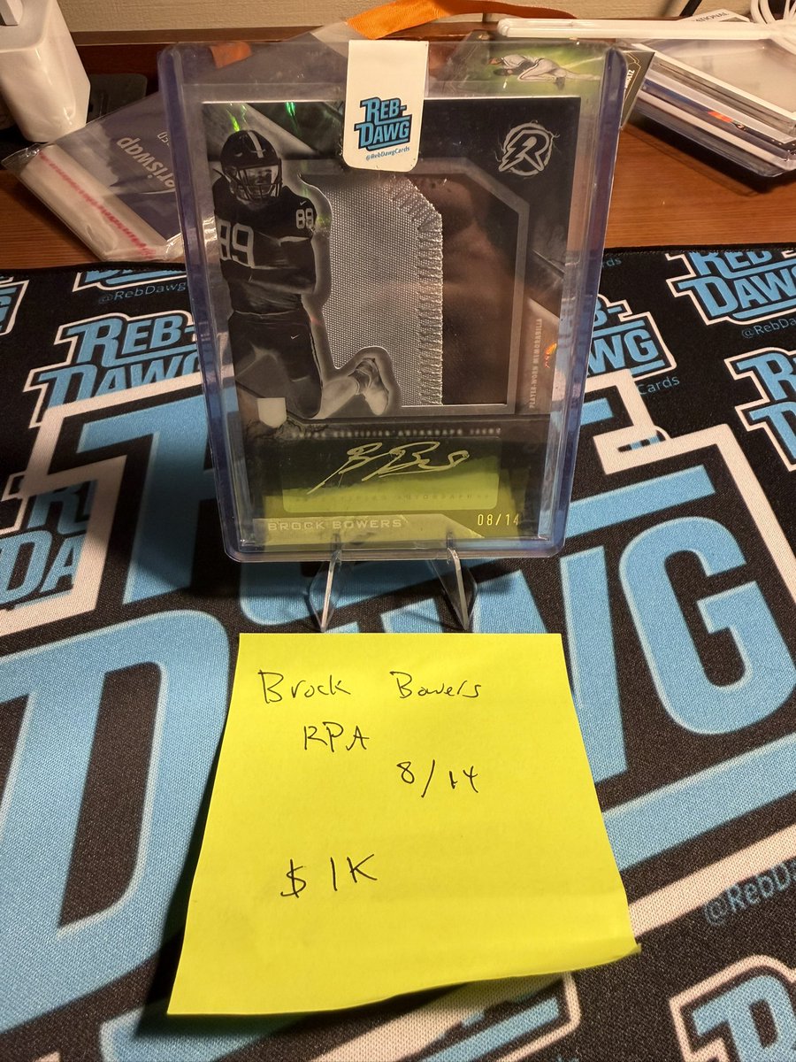 RebDawgCards's tweet photo. If you’re at #TheNational, I have a few cards left.  Shoot me a DM or let me know if you’re interested before I leave tomorrow!!!  @CardPurchaser @HobbyRetweet_ 
#thehobby https://t.co/Y5VMiLmaC5