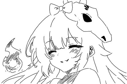 Shucry_1's tweet photo. 線画提供 #めめもりアート #めめ村 https://t.co/vyvCmphu2z