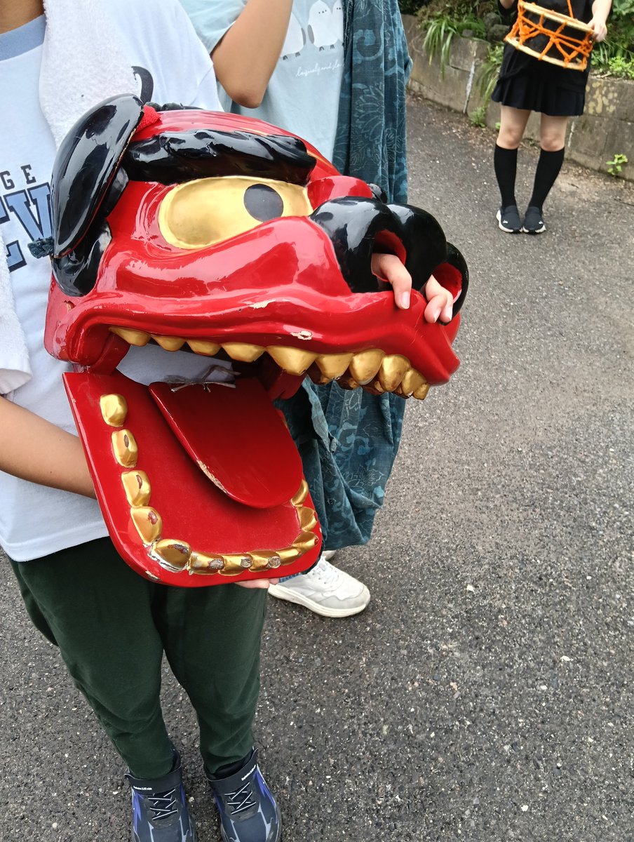 Tat976TD's tweet photo. 悪を食べてもらってお祓い
地区の子供たちが全世帯を周る伝統行事の悪魔払い
#田村市
#悪魔払い
#伝統行事 
#福島県 https://t.co/j6zMBdyaM6