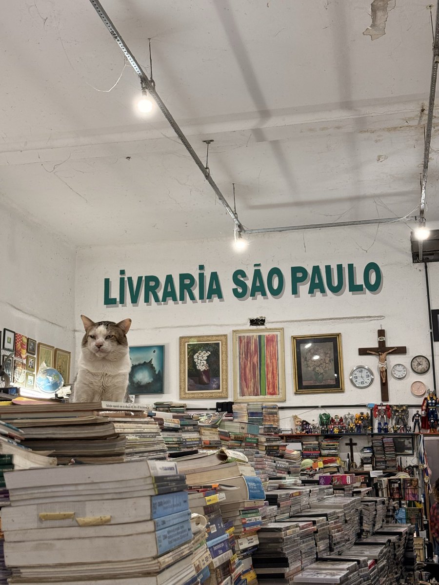 youdougahole's tweet photo. hoje eu conheci o icone da livraria são paulo https://t.co/TCL4H7cUut