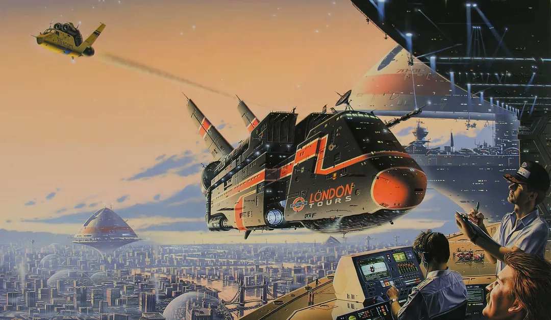 SciFiArchives's tweet photo. Art by Trevor Webb. https://t.co/qUHLJxpXdh