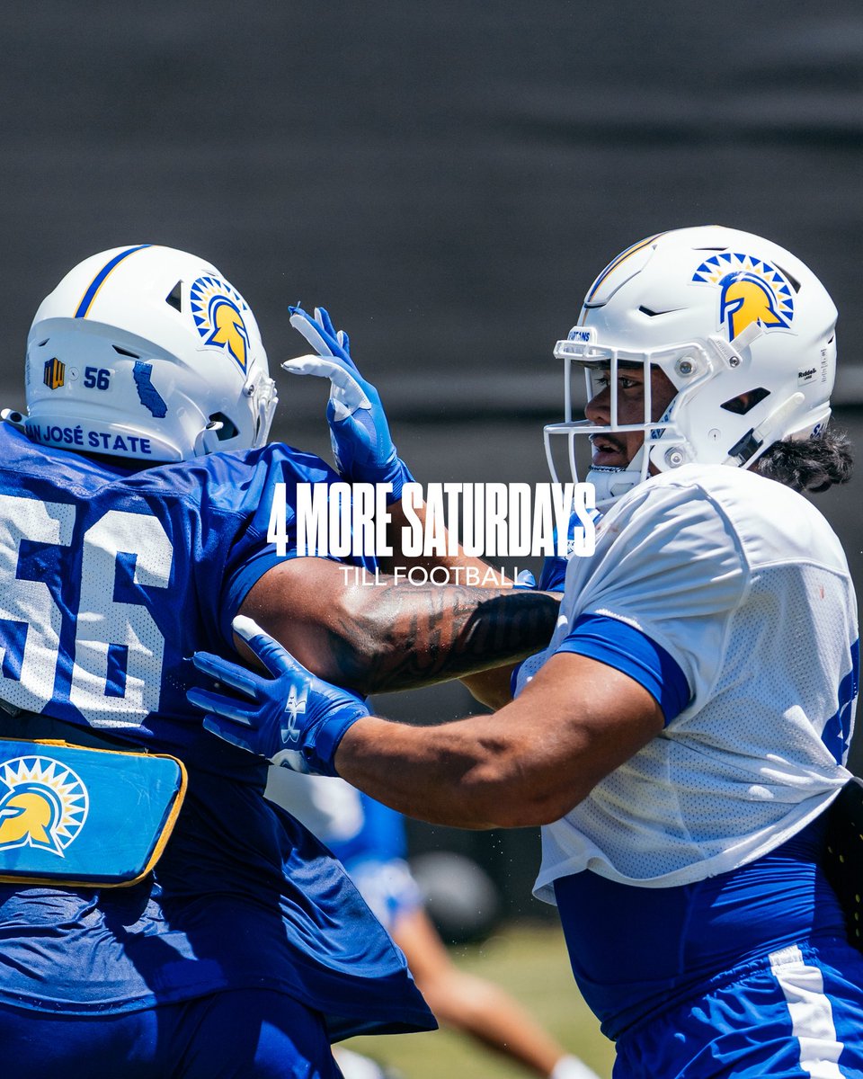 SanJoseStateFB's tweet photo. Counting down.
#ThisIsSparta | #AllSpartans https://t.co/uYkHlyiibY