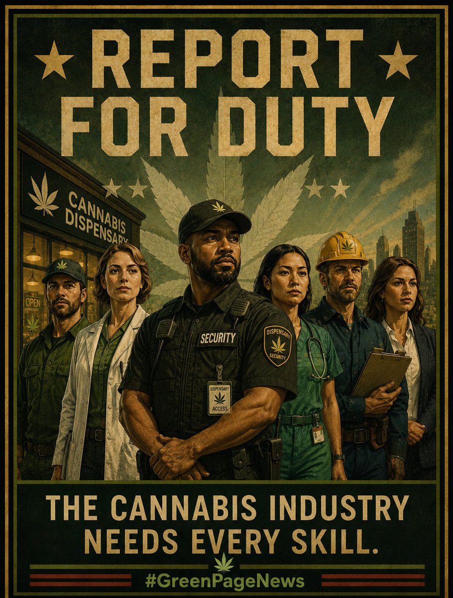GreenPageNews's tweet photo. Every successful industry depends on people with different skills.

Security. Science. Healthcare. Construction. Business.

The cannabis industry is no different.

#CannabisIndustry #Jobs #Marijuana #Cannabis #GreenPageNews https://t.co/cG7k8sFQKQ