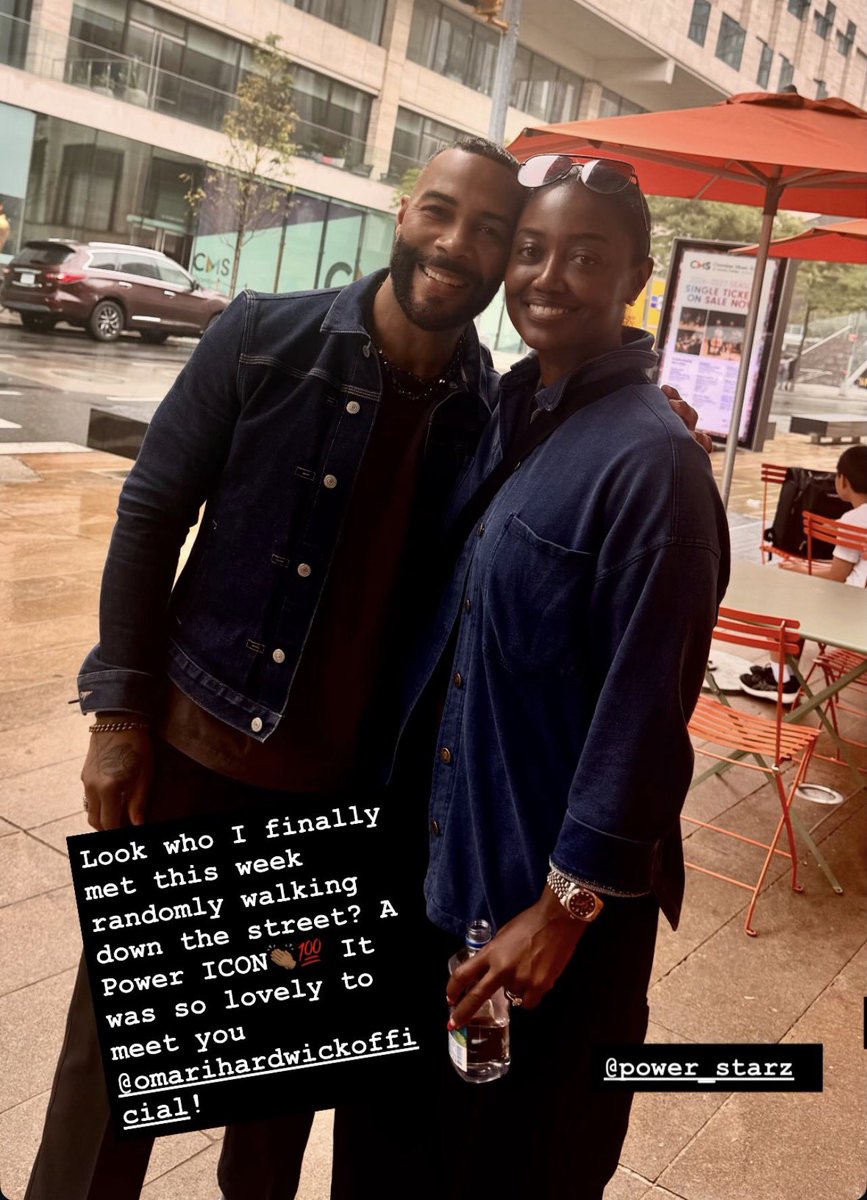 PowerTVFans's tweet photo. Omari Hardwick and Patina Miller met each other recently 🔥 #PowerTV #RaisingKanan https://t.co/R8jwwBT6r3