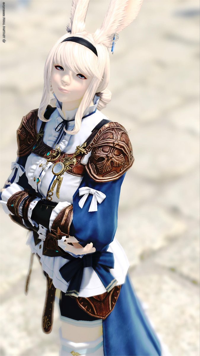 tonkatu30's tweet photo. おはようございますー(∩´∀｀)

＃おはウサ ＃ヴィエラ ＃FF14 https://t.co/3bN0Ig3p8g