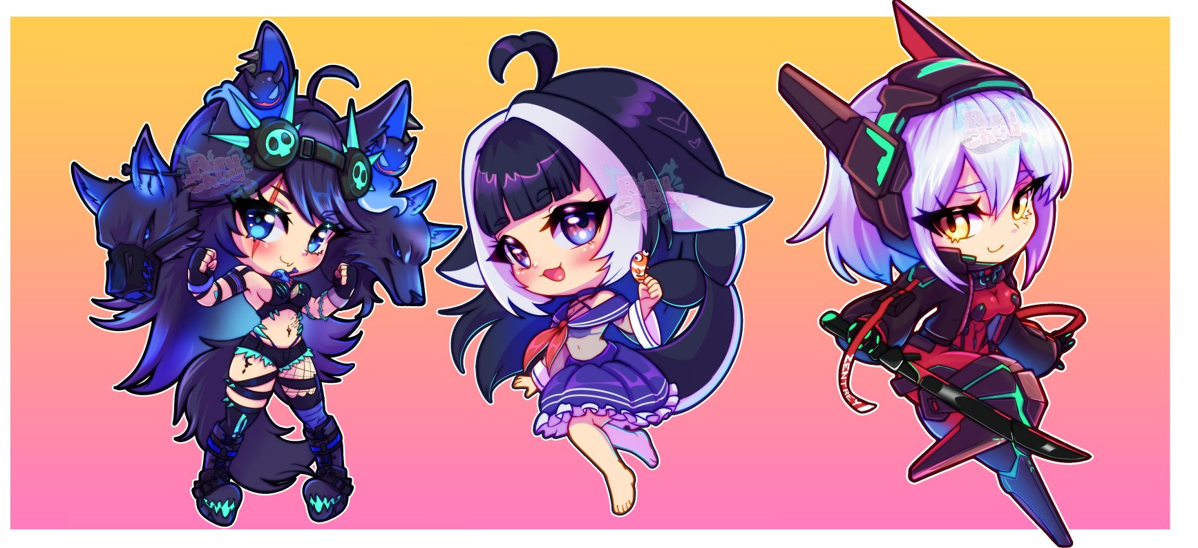 chibi.rieページ 🐾💜Risu_Chuu💜🐾 debut 31st July on X: 